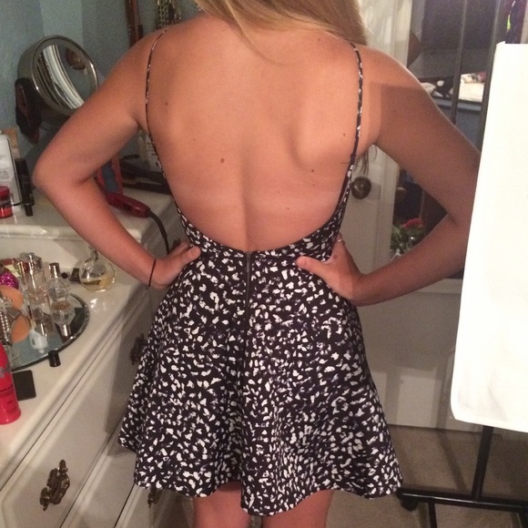 Keepsake Backless Cocktail Dress - Picture 2 of 6